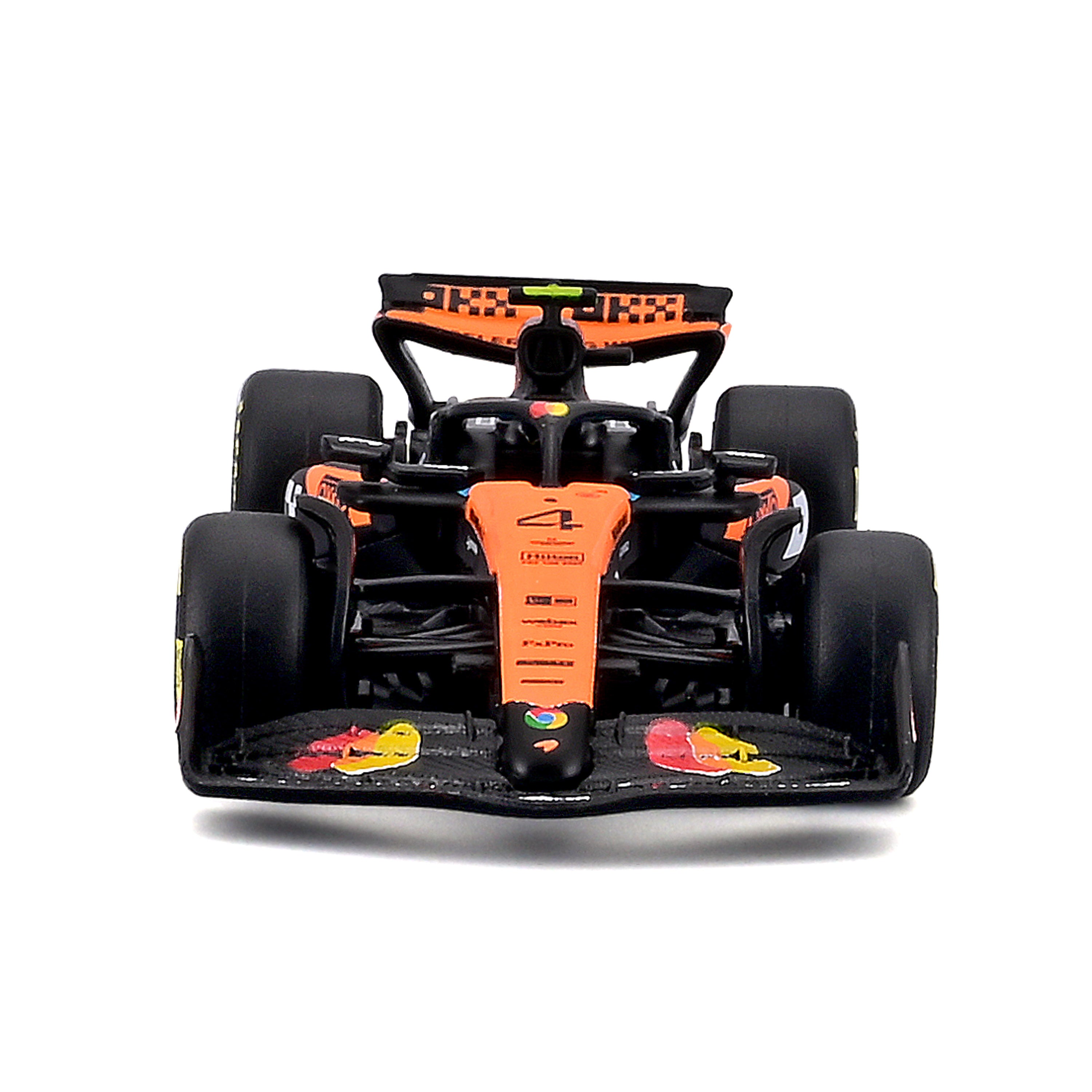 bburago-mclaren-f1-mcl39-2025-4-lando-norris-1-64-avec-vitrine image 3