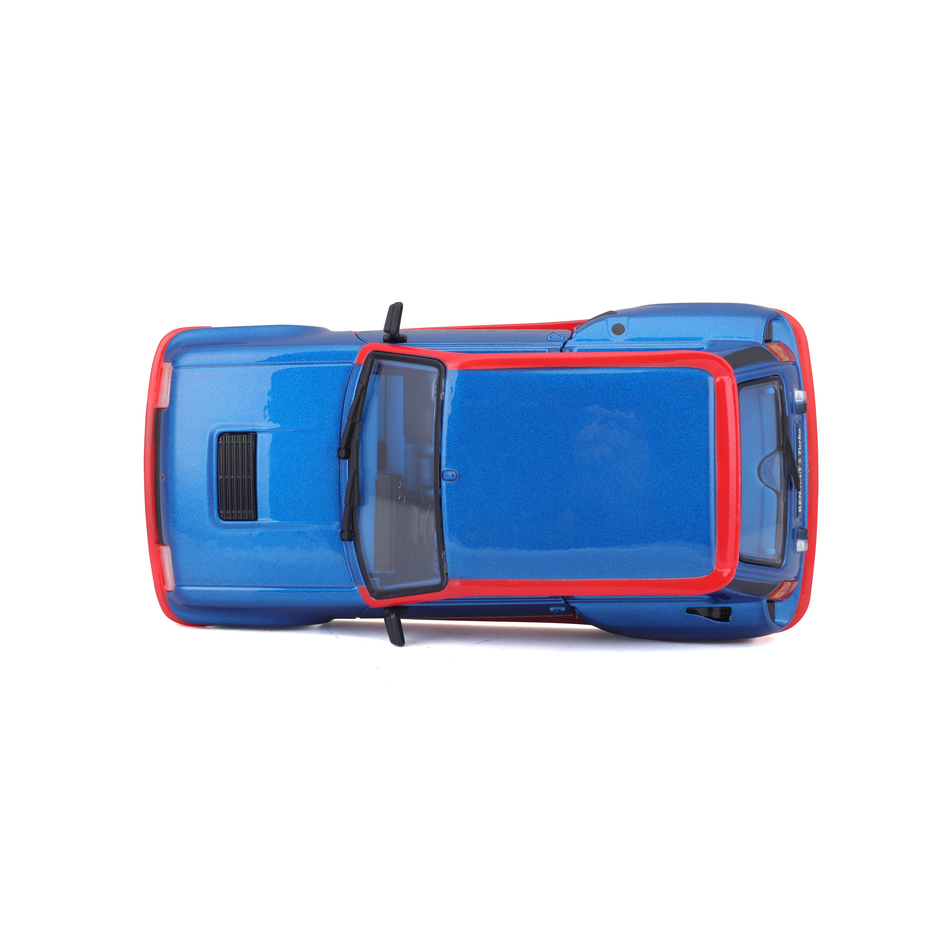 bburago-renault-5-turbo-1-24-bleu-rouge image 8