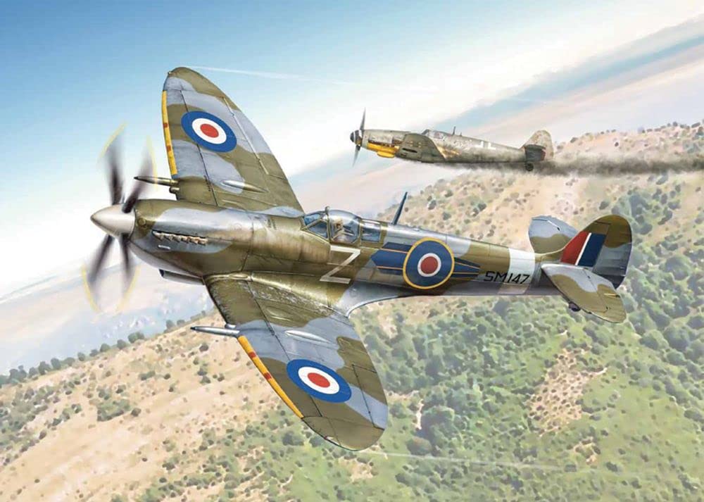 italeri-2804-spitfire-mk-ix-1-48-maquette-avion-monter image 2