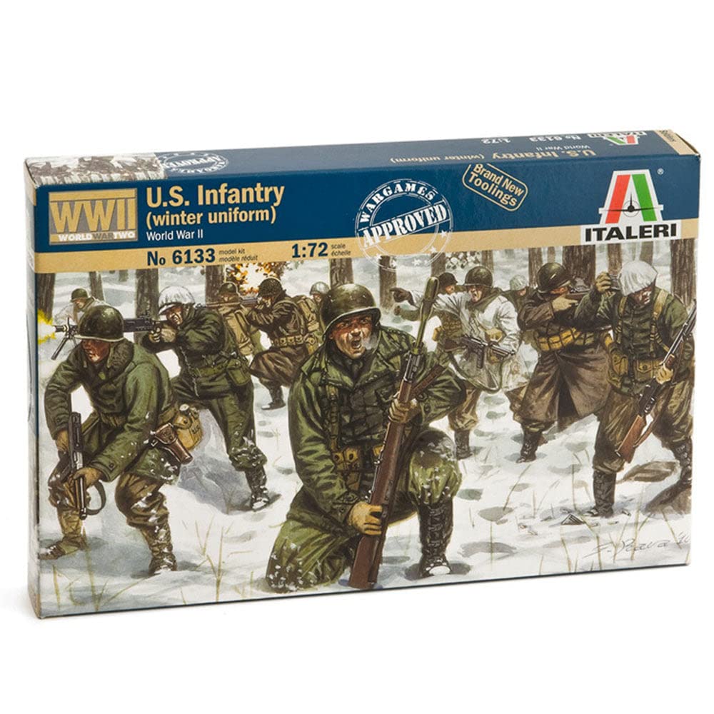 italeri-i6133-maquette-figurines-infanterie-us-tenue-hiver-1-72-wwii image 1