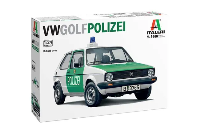 italeri-3666s-vw-golf-mk-i-police-maquette-voiture-1-24 image 1