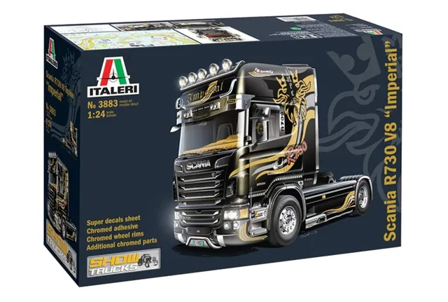 italeri-scania-r730-v8-imp-rial-kit-maquette-camion-i3883 image 1