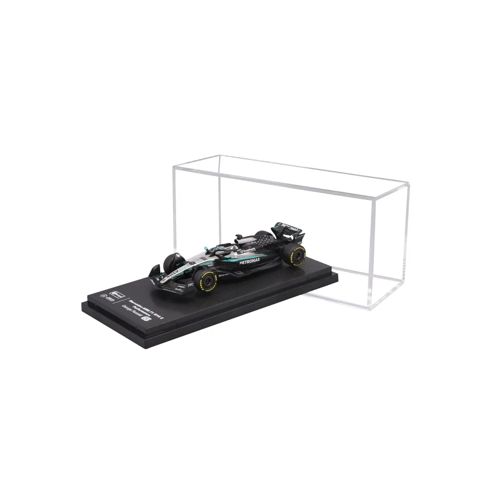 bburago-mercedes-amg-f1-w16-2025-63-george-russell-1-64-avec-vitrine image 1