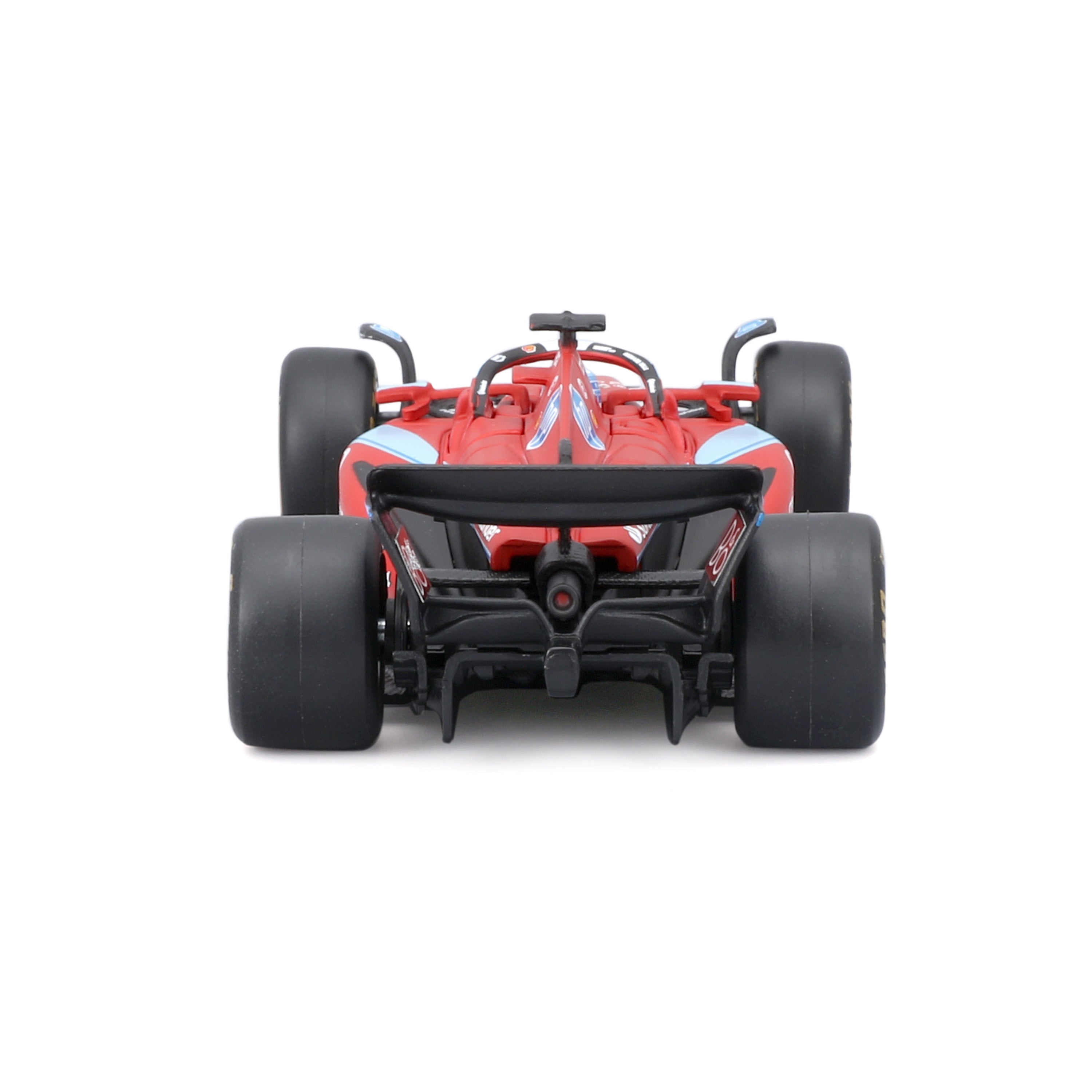 bburago-ferrari-f1-sf-24-16-leclerc-miami-2024-1-43-avec-pilote-et-vitrine image 3