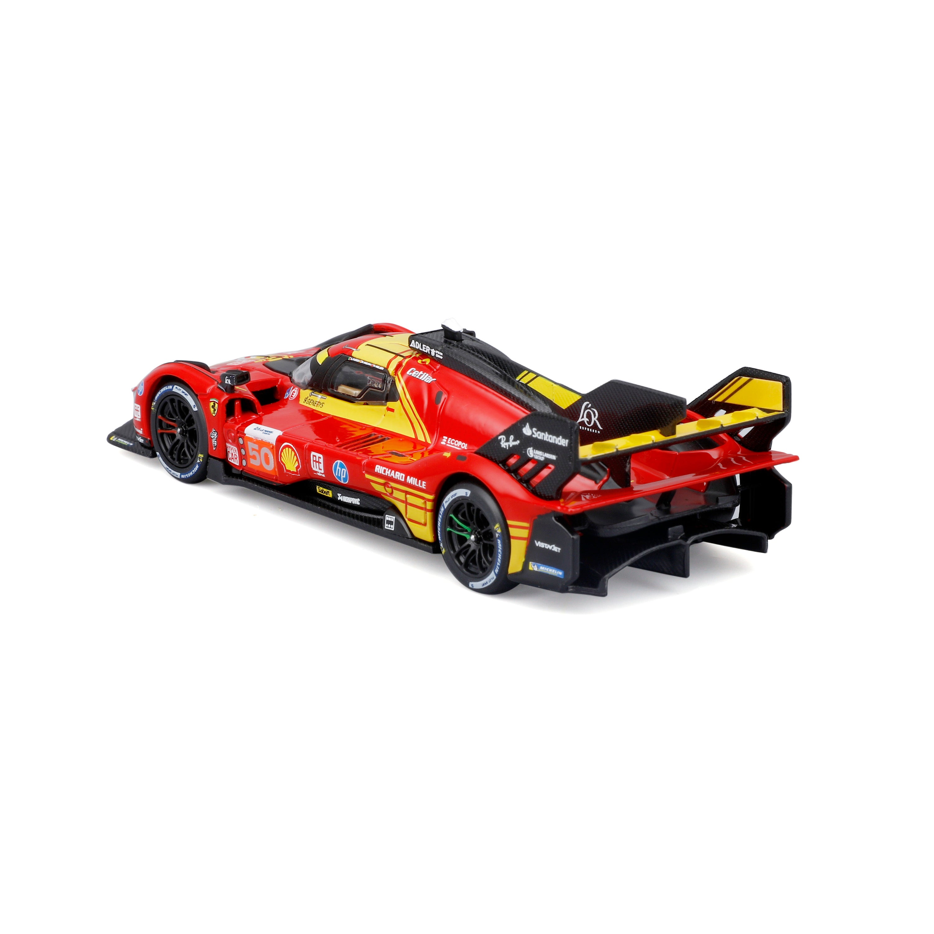 bburago-ferrari-499p-50-champion-le-mans-2024-mod-le-diecast-1-43 image 5