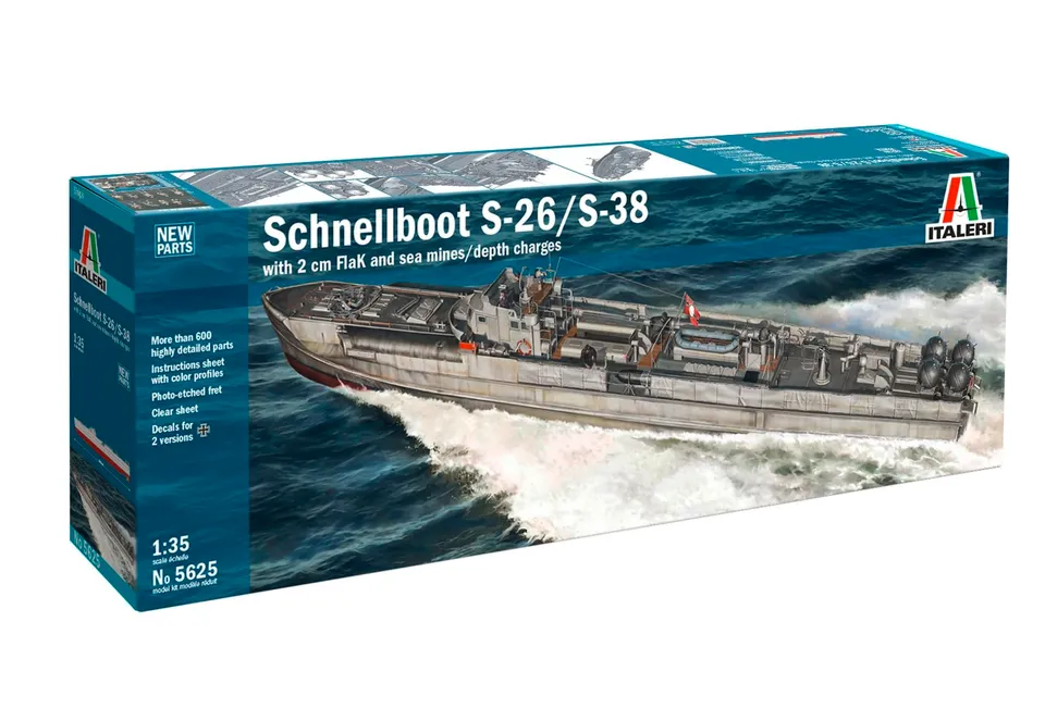 italeri-5625-schnellboot-s-26-s-38-maquette-bateau-1-35 image 1