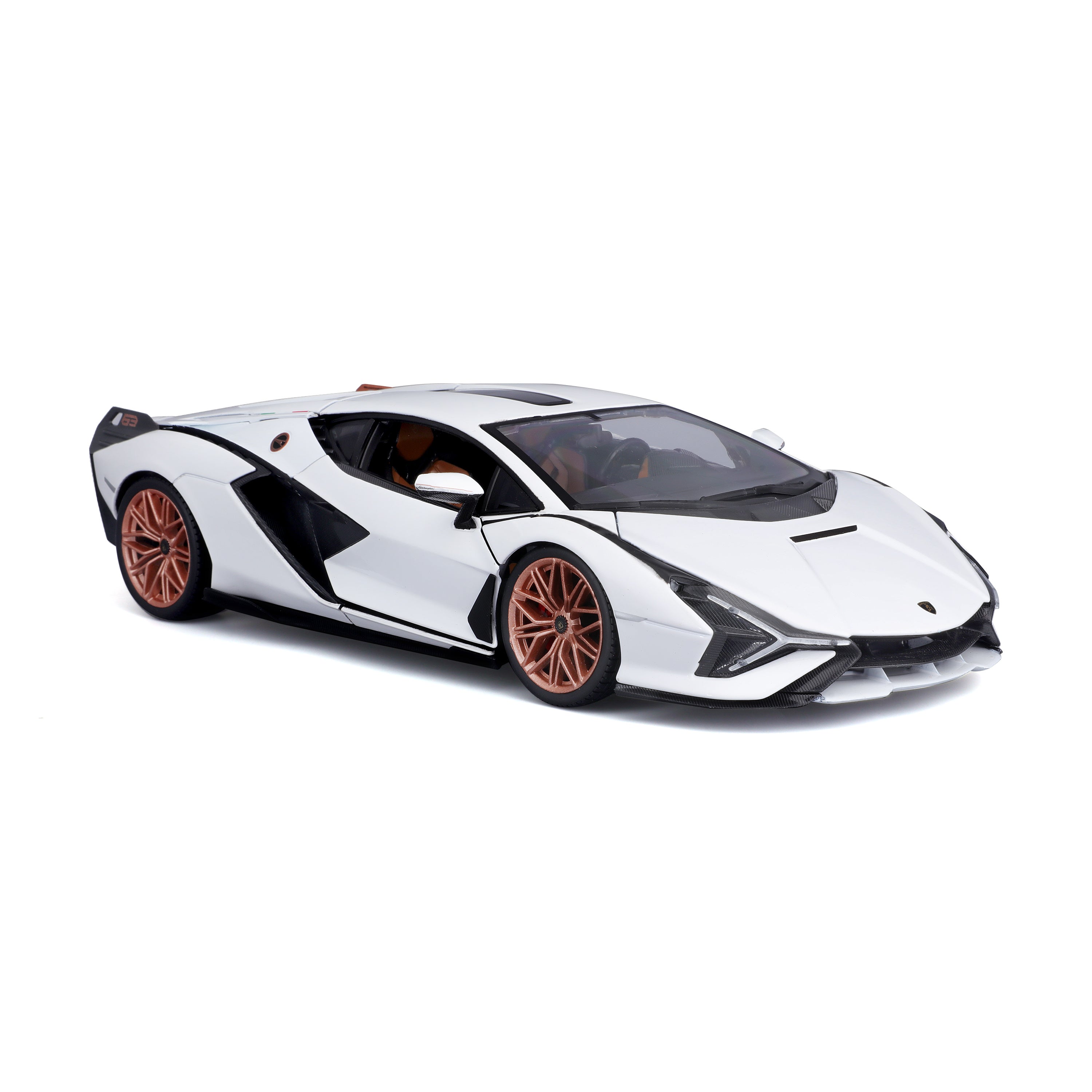 bburago-lamborghini-si-n-fkp-37-blanche-1-18 image 6