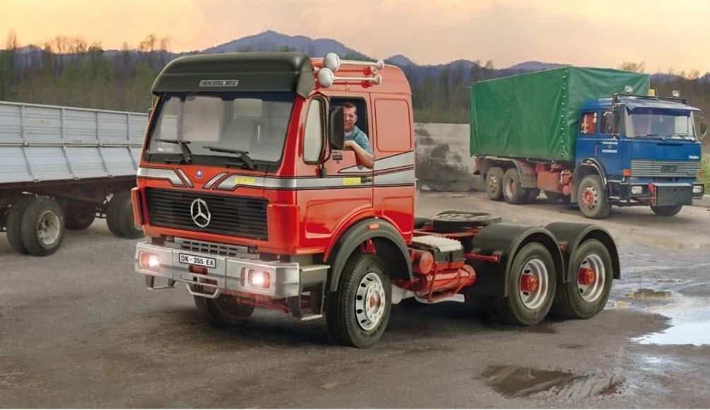 italeri-i3943-camion-mercedes-benz-maquette-plastique-assembler image 7