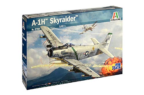 italeri-a-1h-skyraider-maquette-avion-monter image 2