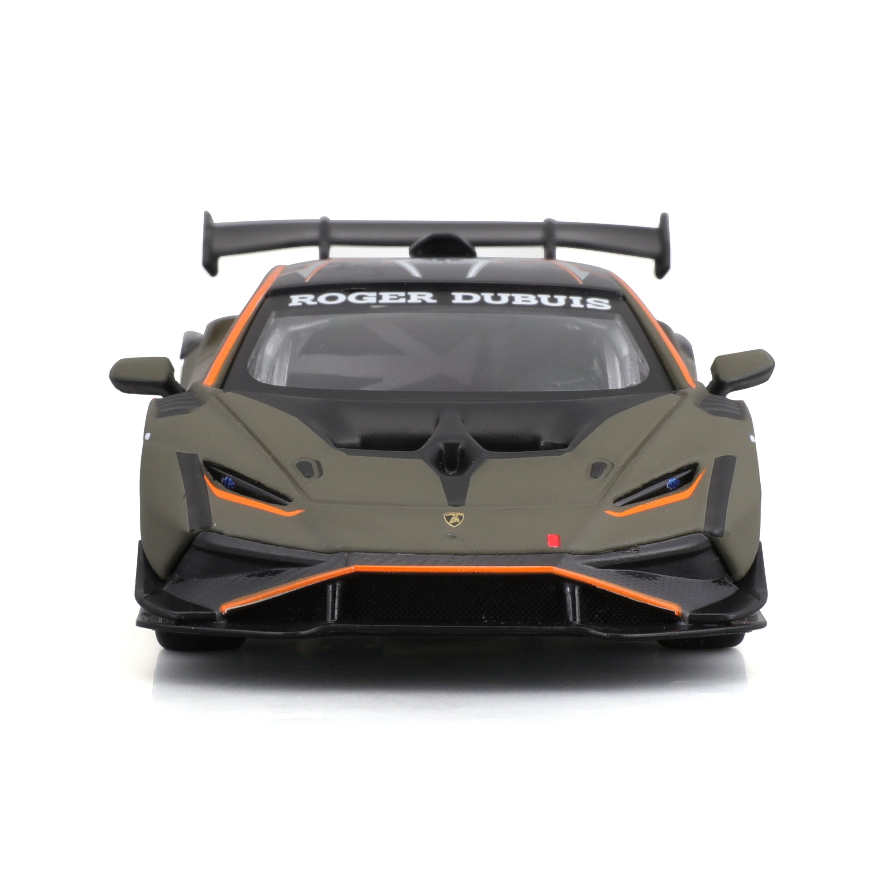 bburago-lamborghini-huracan-super-trofeo-evo2-1-43-vert-m-tallis-vitrine image 3