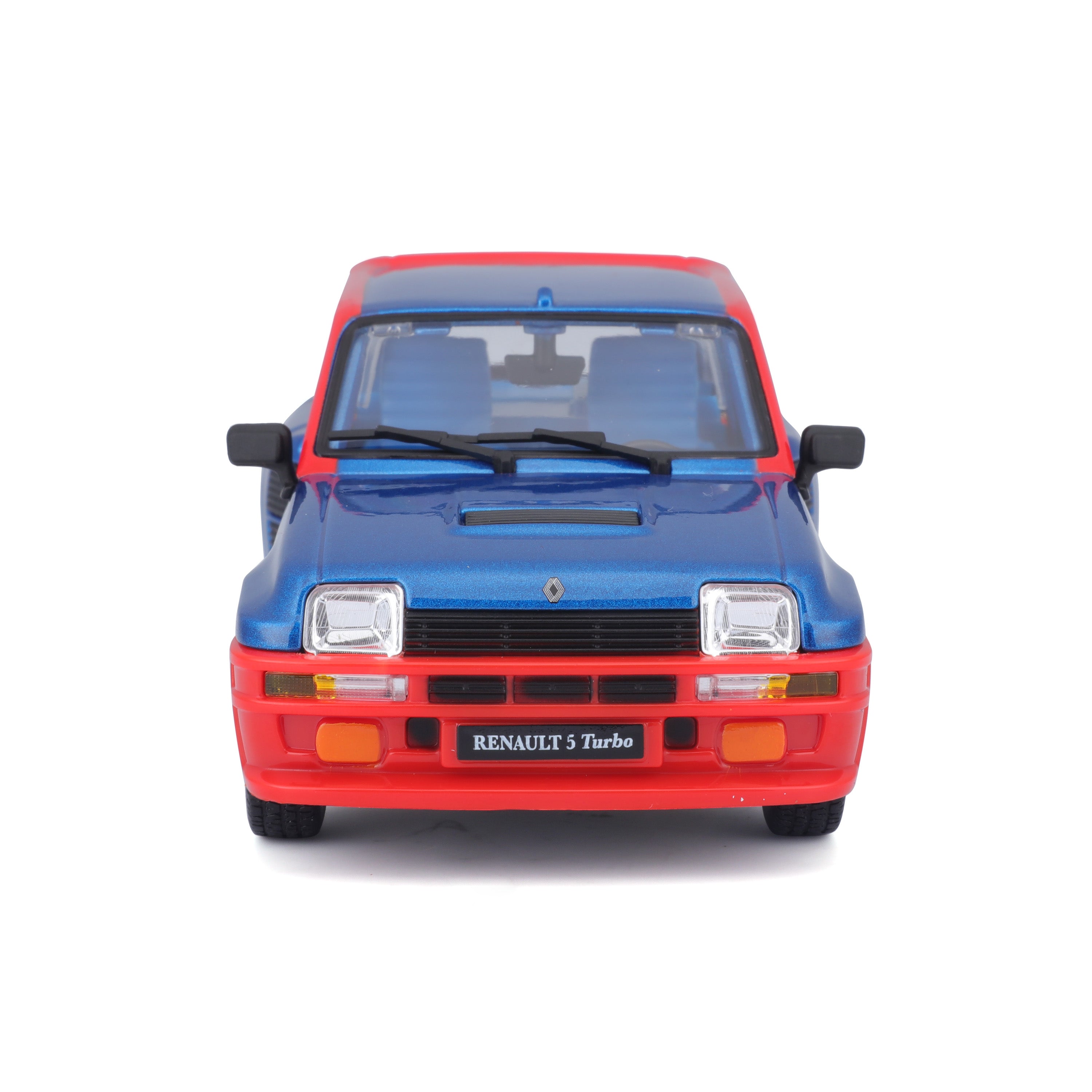 bburago-renault-5-turbo-1-24-bleu-rouge image 6