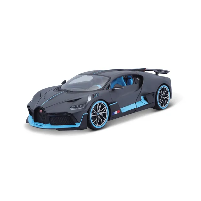 bburago-bugatti-divo-1-18-miniature-hypercar-gris-fonc-mat image 1