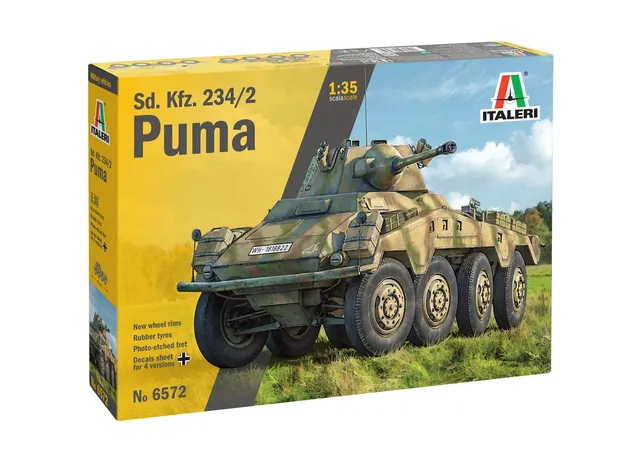italeri-6572s-sd-kfz-234-2-puma-maquette-blind-1-35 image 1