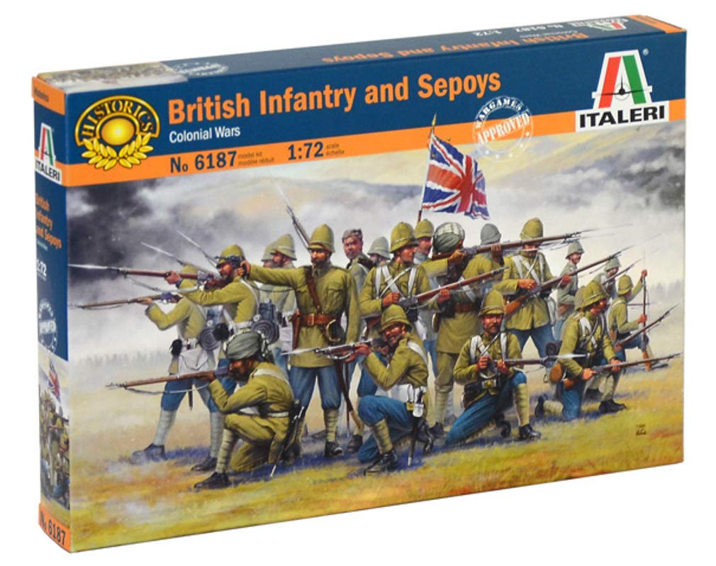 italeri-i6187-maquette-figurines-infanterie-britannique-sepoys-1-72 image 1