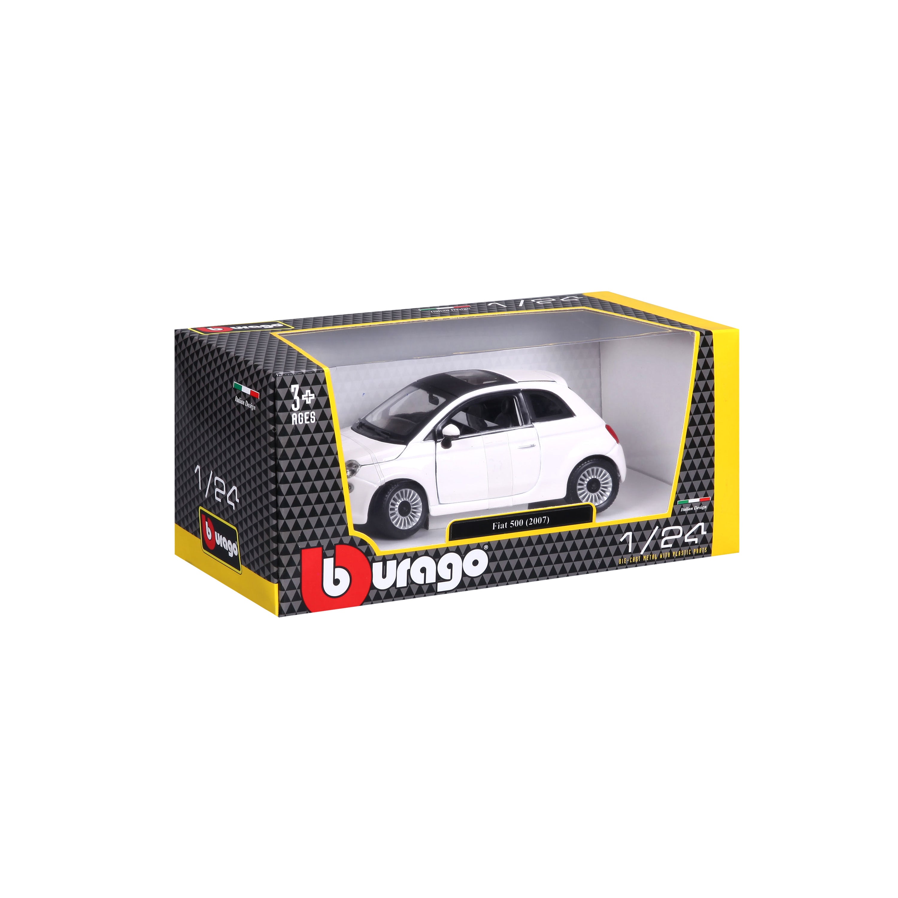 bburago-fiat-500-2007-1-24-street-fire-blanche image 2