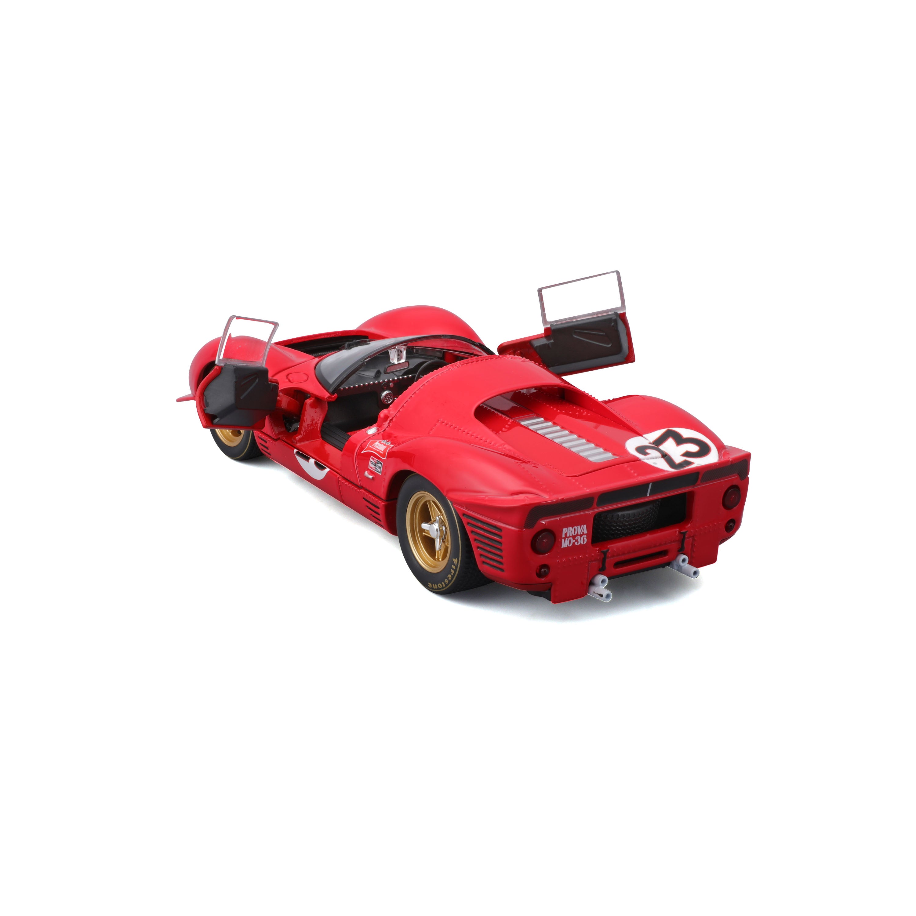 bburago-ferrari-330-p4-daytona-1967-1-24-voiture-miniature-diecast-rouge image 3