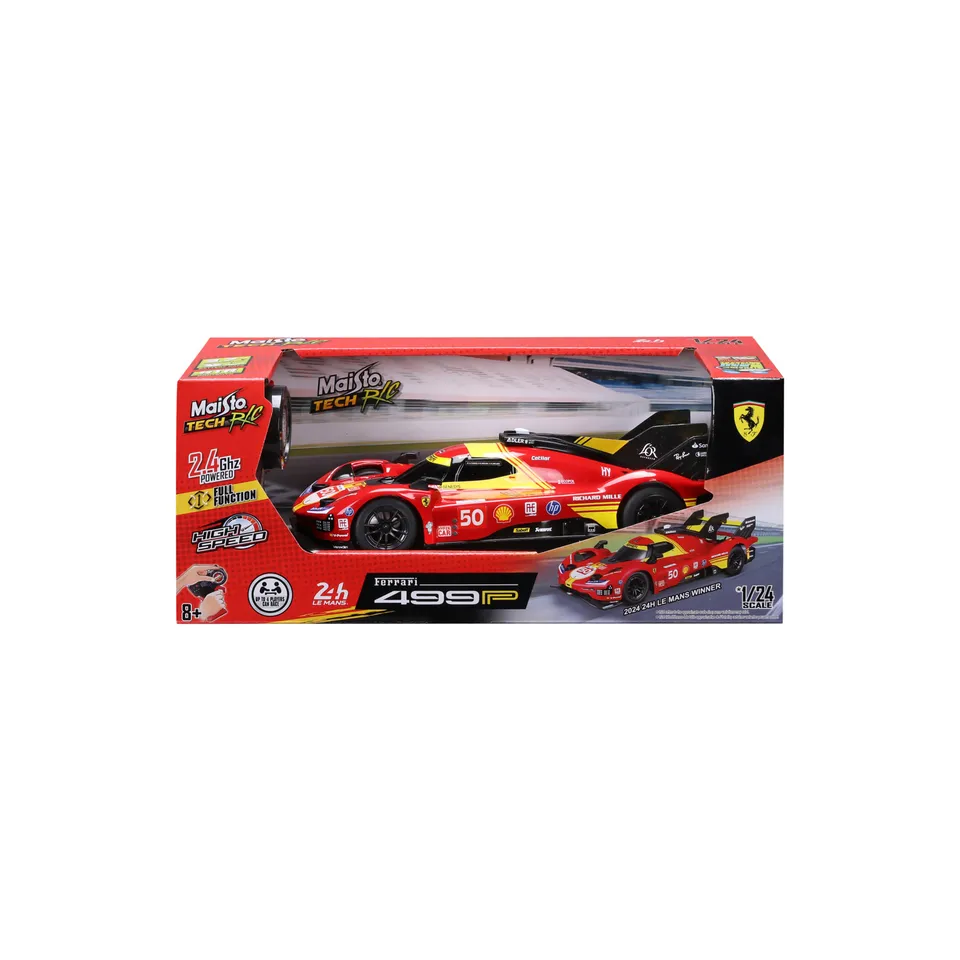 maisto-tech-ferrari-499p-le-mans-champion-50-2024-rc-1-24 image 1