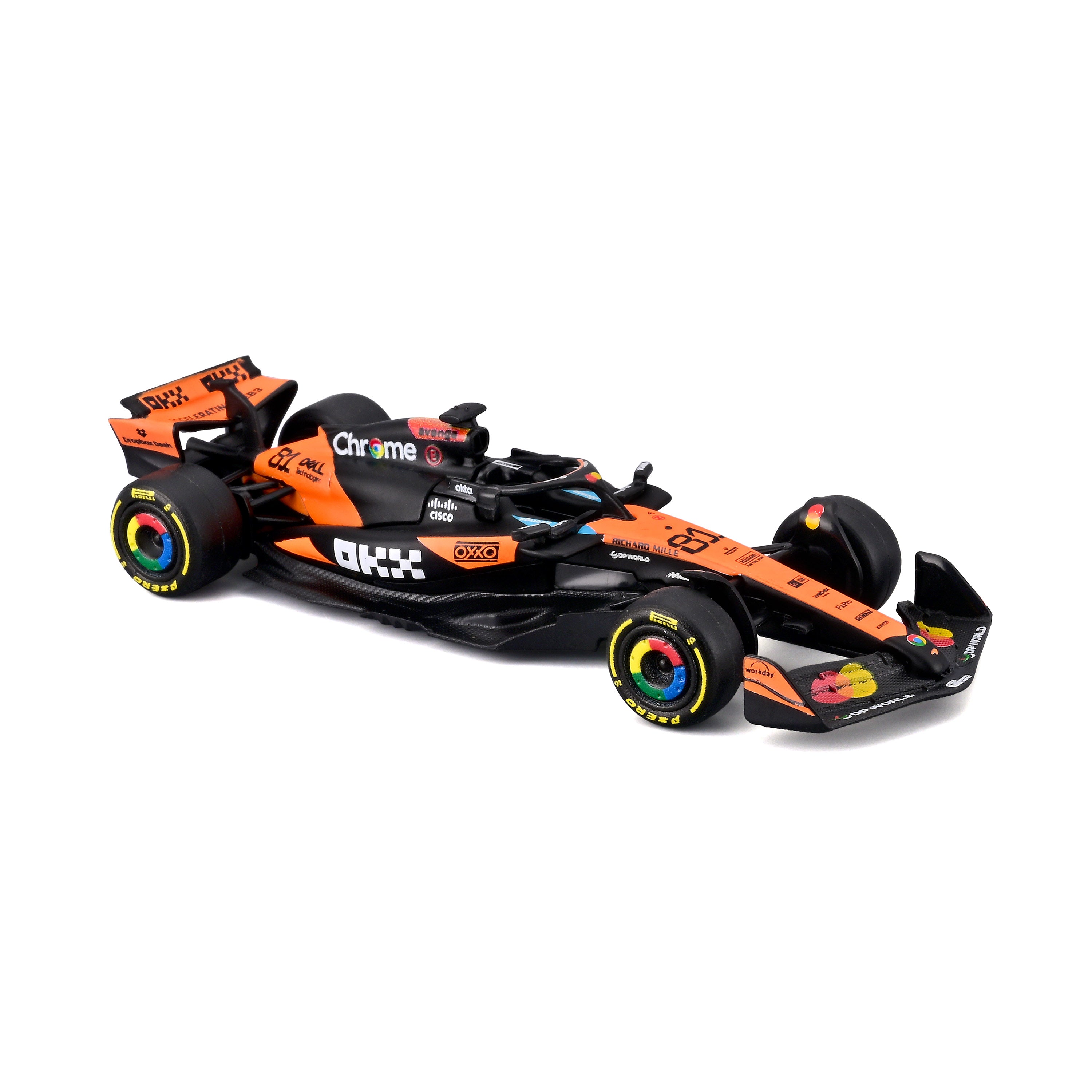 bburago-mclaren-f1-mcl39-81-piastri-2025-1-64-avec-vitrine image 6
