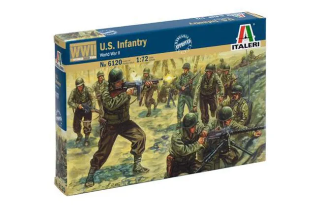 italeri-i6120-maquette-figurines-infanterie-u-s-wwii-chelle-1-72 image 1