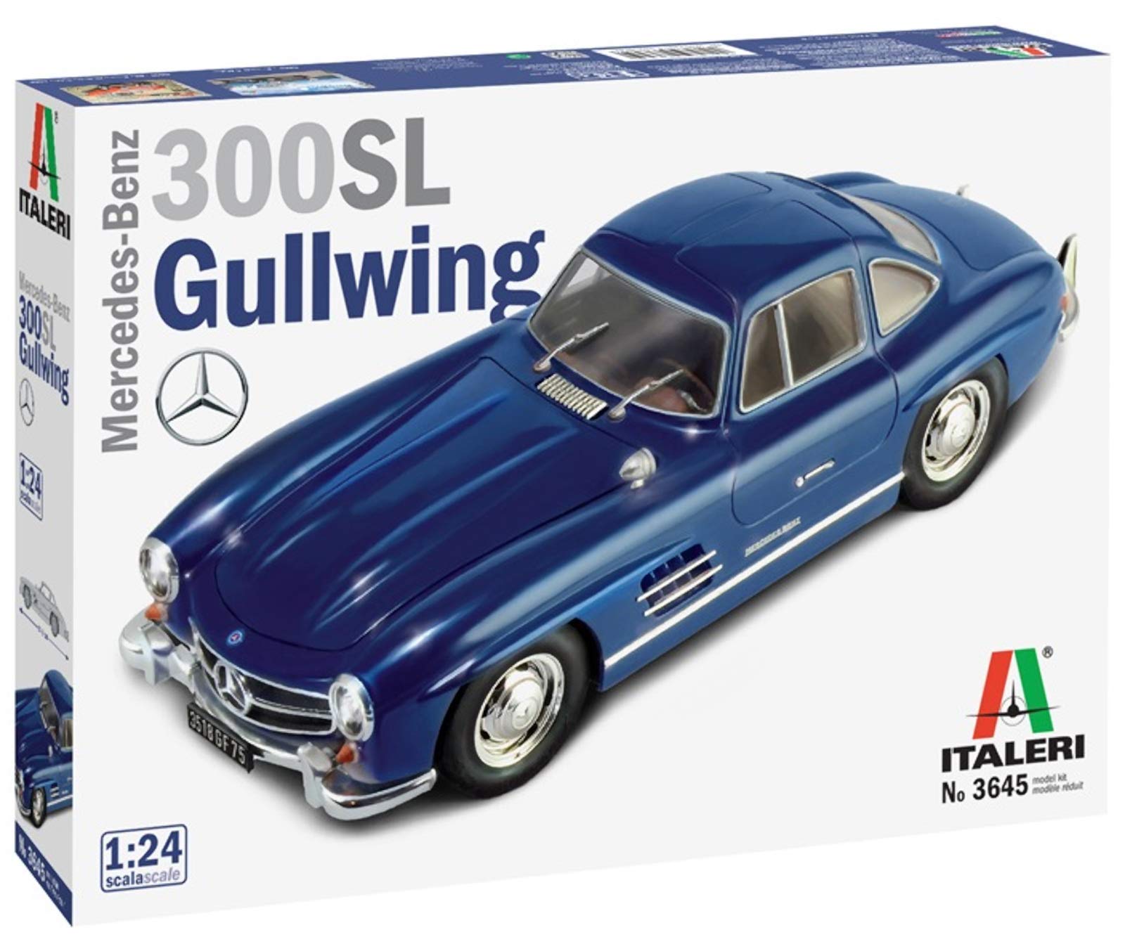 italeri-mercedes-benz-300-sl-gullwing-3645s-maquette-voiture image 1