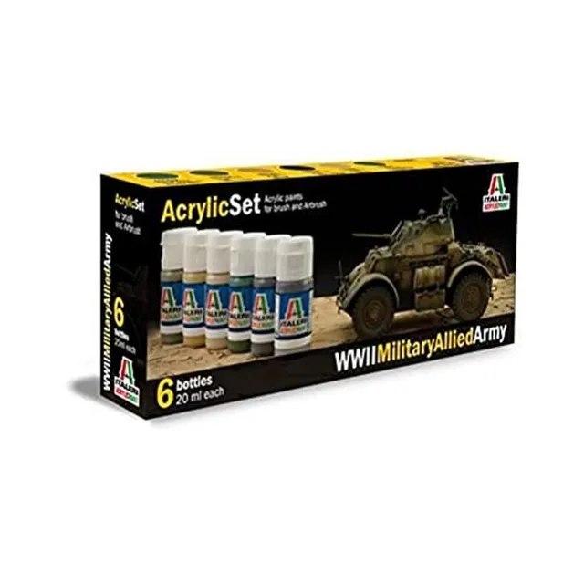italeri-510000440-set-6-peintures-acryliques-arm-e-alli-e-wwii image 1
