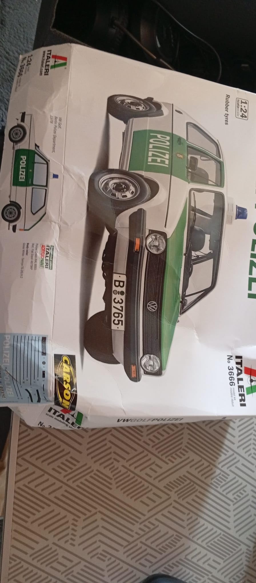 Golf Polizei très sympa