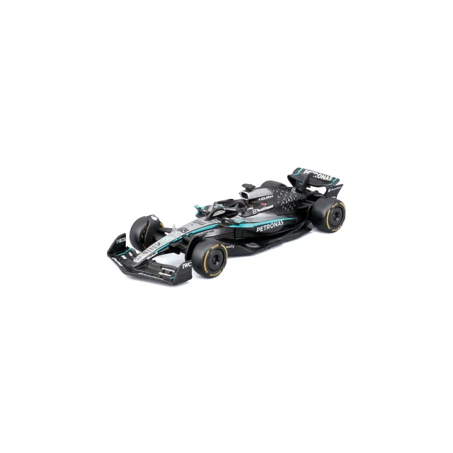 bburago-mercedes-amg-w16-63-george-russell-f1-2025-voiture-miniature-1-43 image 1