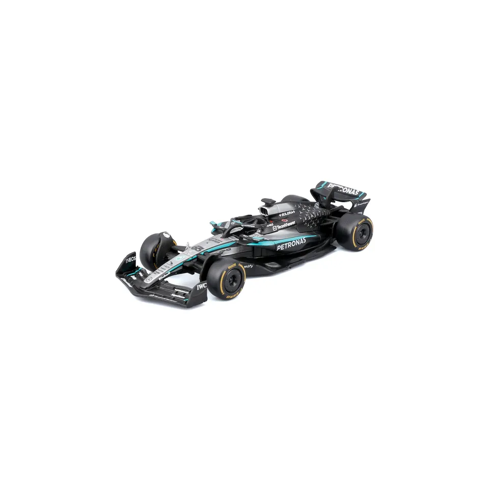 bburago-mercedes-amg-w16-63-george-russell-f1-2025-voiture-miniature-1-43 image 1