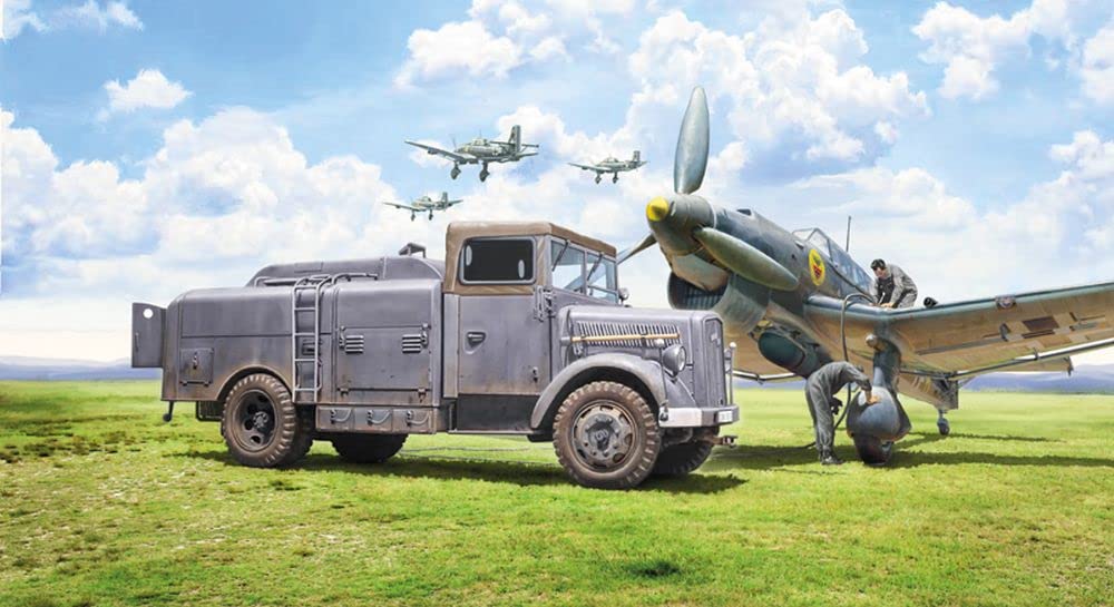 italeri-opel-blitz-tankwagen-maquette-camion-militaire image 2