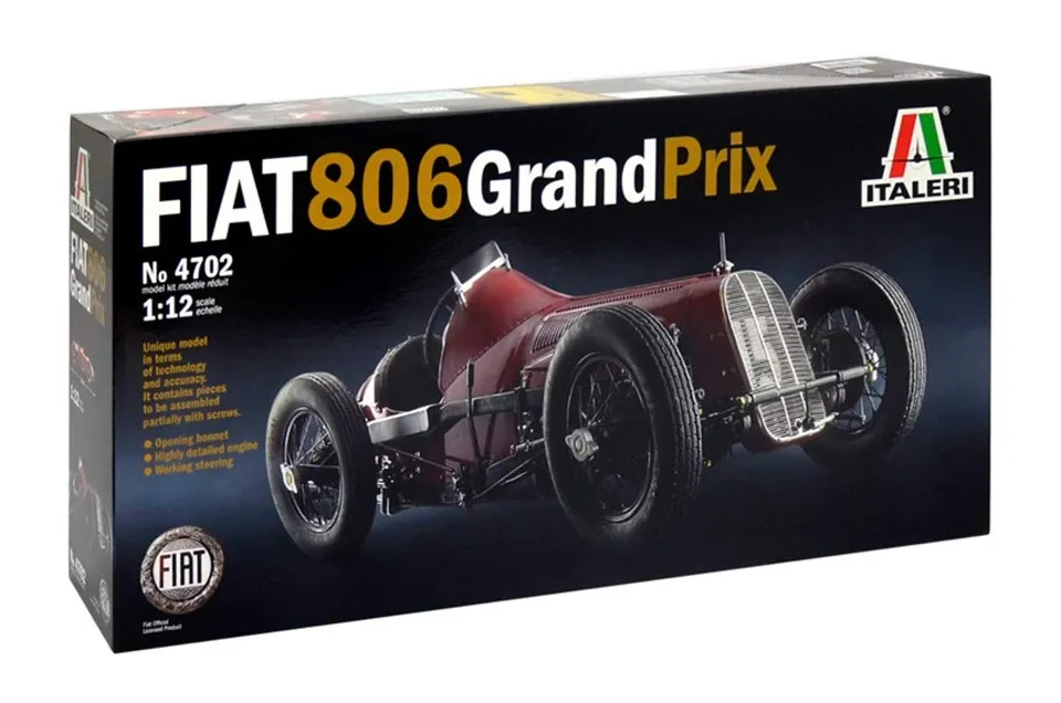 italeri-fiat-806-grand-prix-maquette-voiture-chelle-1-12 image 1