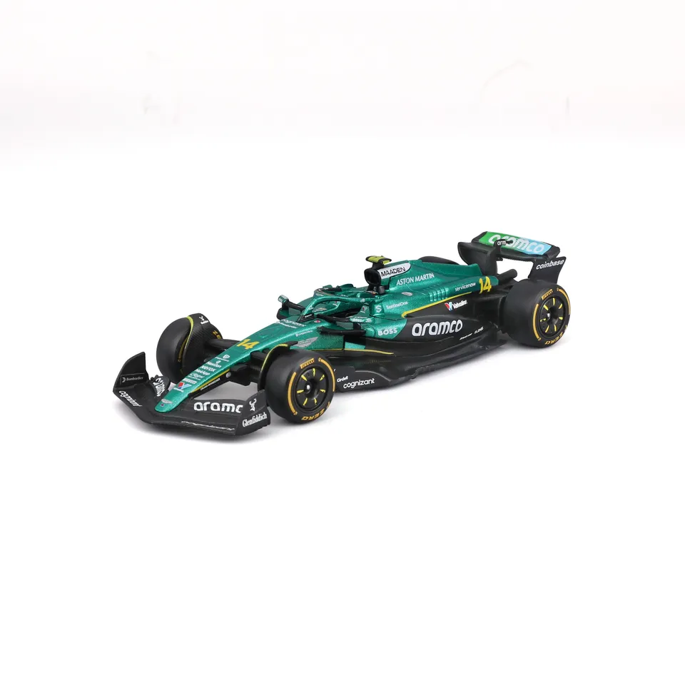 bburago-f1-aston-martin-amr25-2025-14-alonso-miniature-auto-1-43 image 1