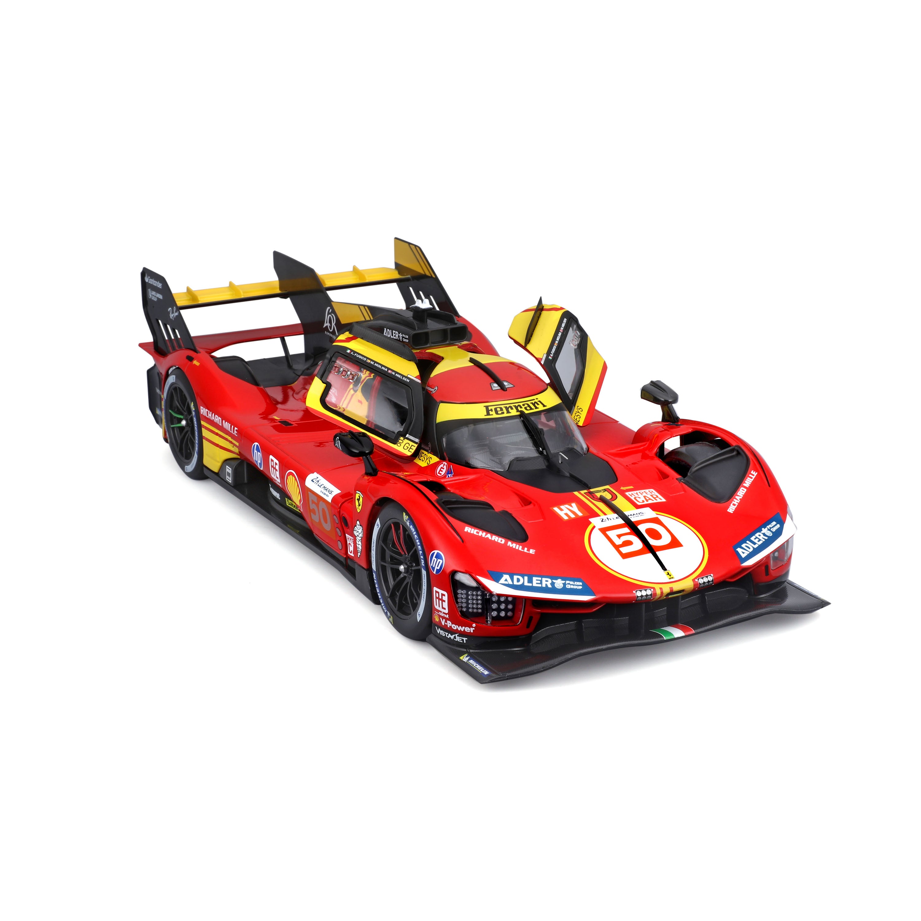 bburago-ferrari-499p-lmh-n-50-champion-le-mans-2024-1-18 image 5