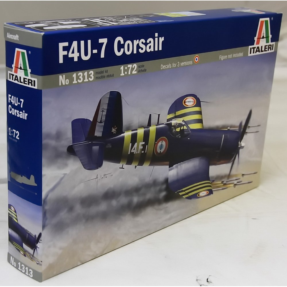 italeri-i1313-corsair-f4u-7-maquette-avion-1-72-monter image 1