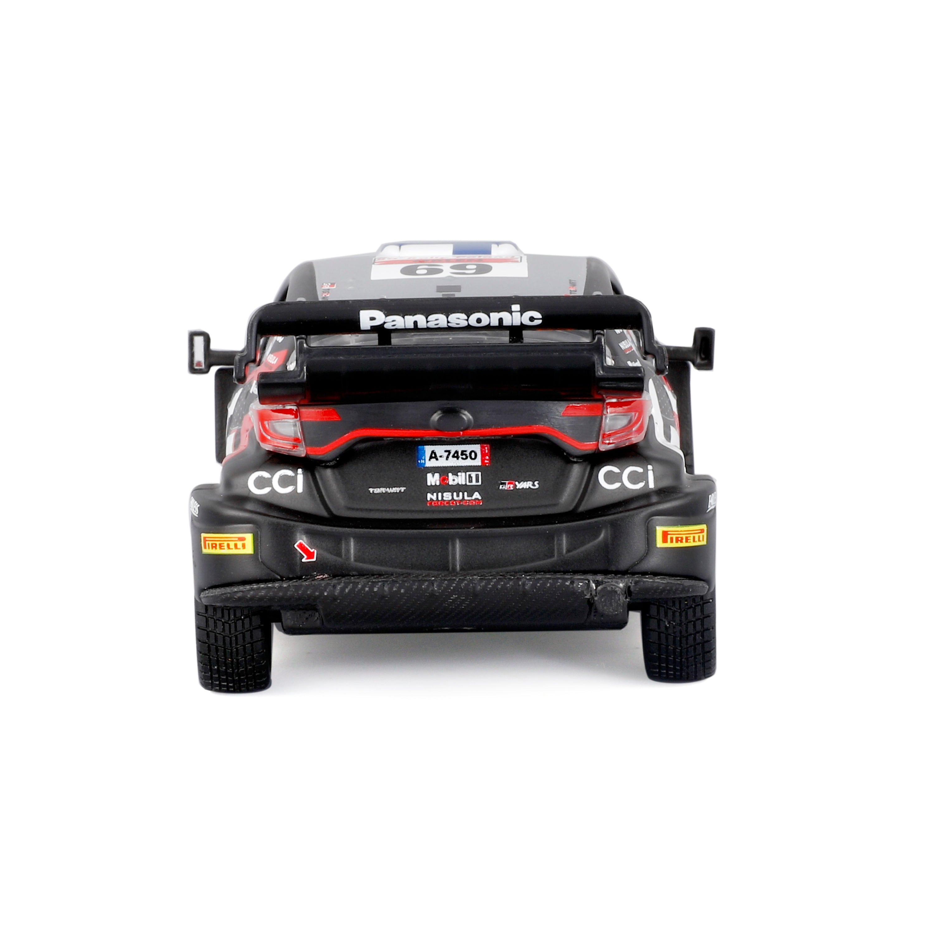 bburago-toyota-gr-yaris-rally1-hybrid-69-rovanper-voiture-rallye-wrc-miniature-1 image 3