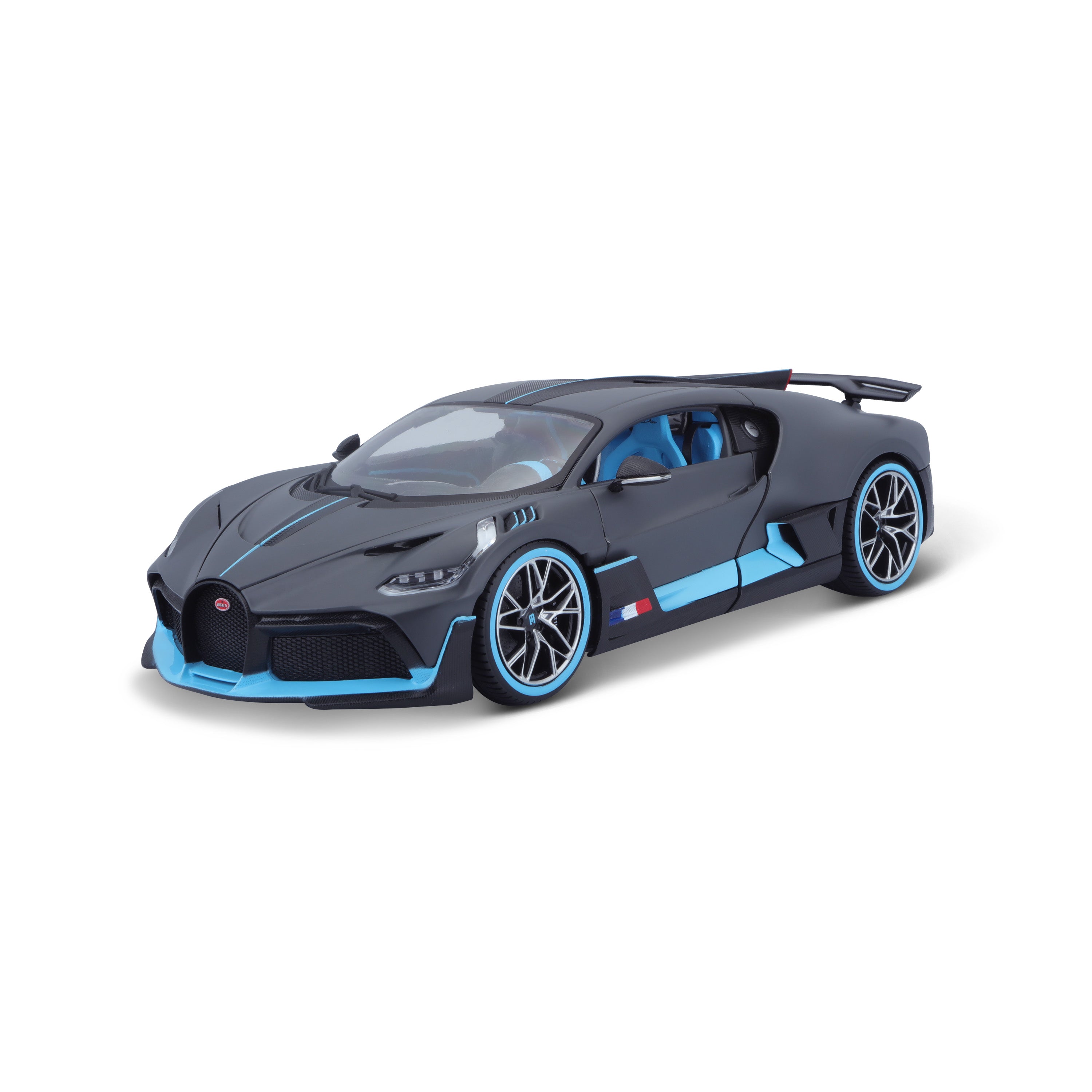 bburago-bugatti-divo-1-18-miniature-hypercar-gris-fonc-mat image 1