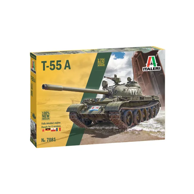 italeri-7081s-t-55-maquette-char-1-72-monter-camouflage image 1