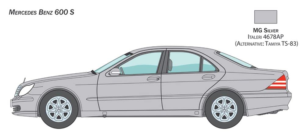 italeri-mercedes-benz-600s-maquette-voiture-1-24 image 4