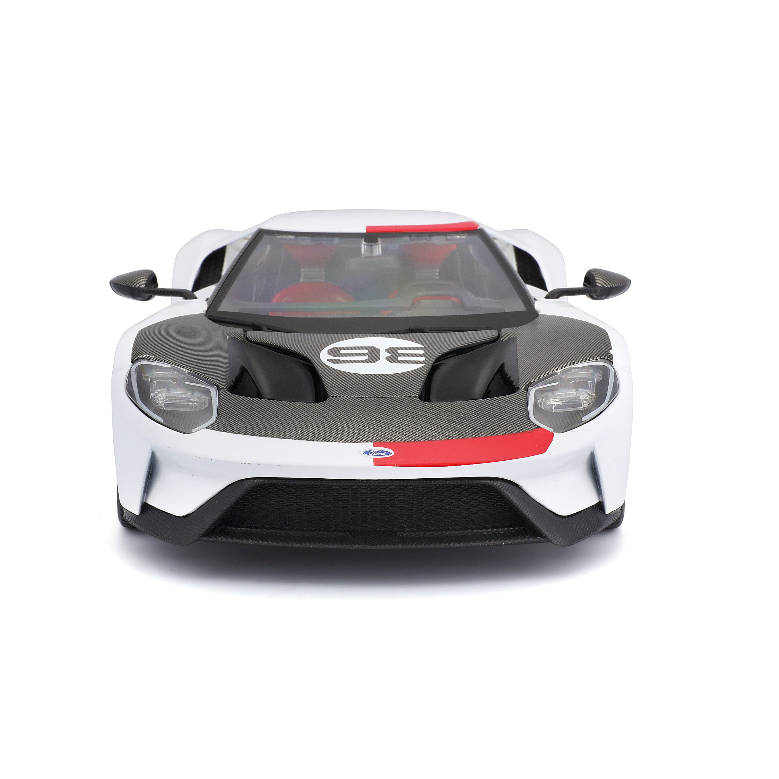 bburago-ford-gt-2021-heritage-edition-n-98-1-18-miniature-diecast image 4