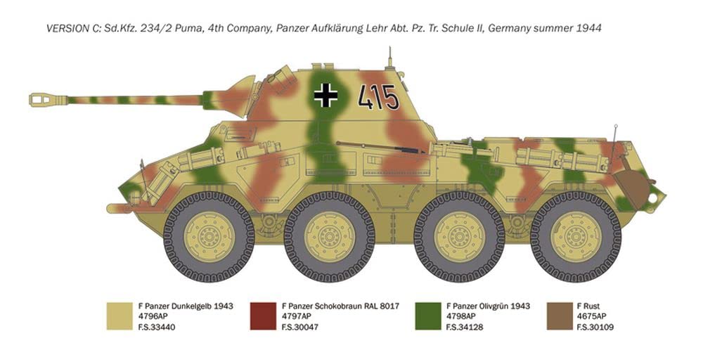 italeri-6572s-sd-kfz-234-2-puma-maquette-blind-1-35 image 6