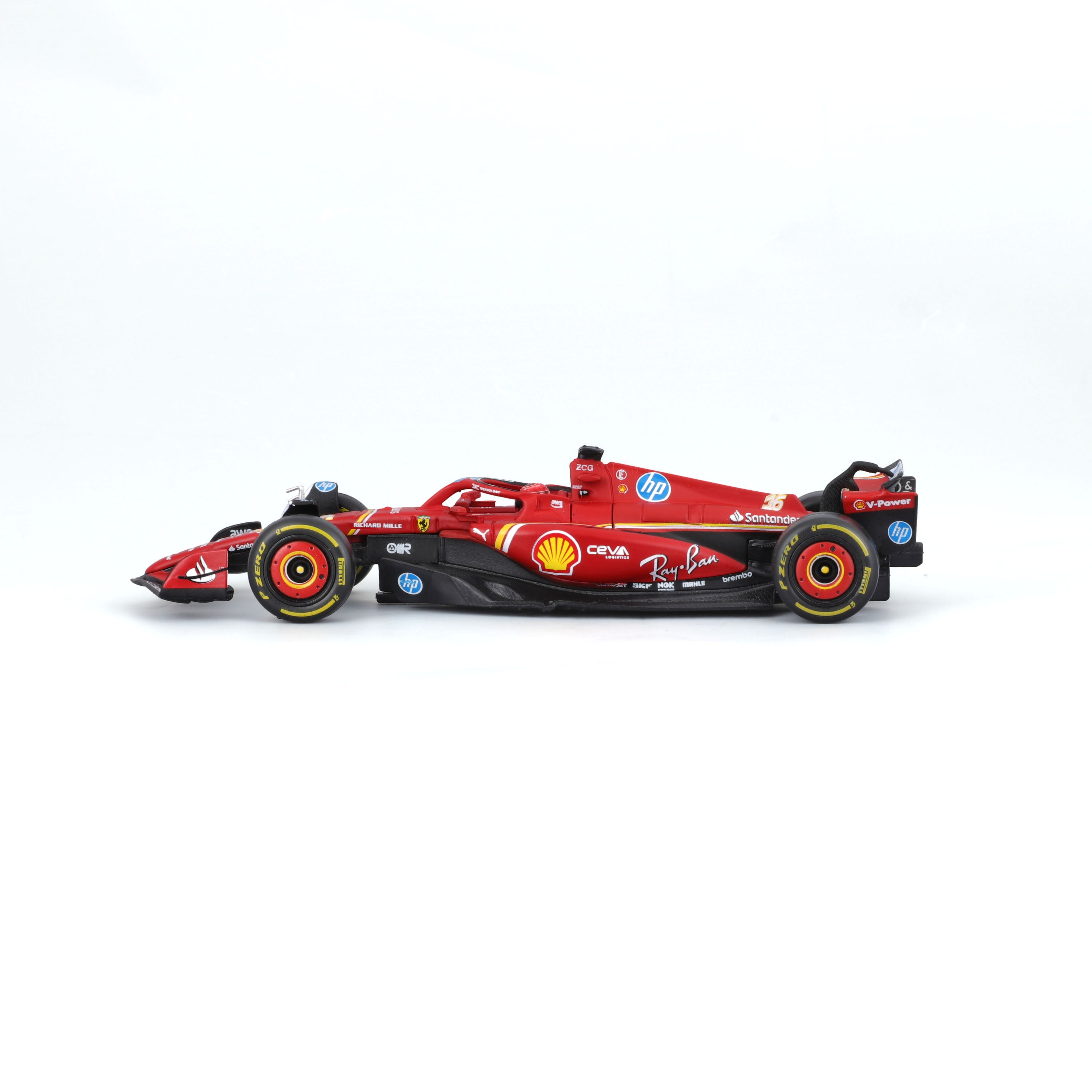 bburago-ferrari-sf-24-16-charles-leclerc-vainqueur-monza-2024-1-43-avec-pilote-e image 6
