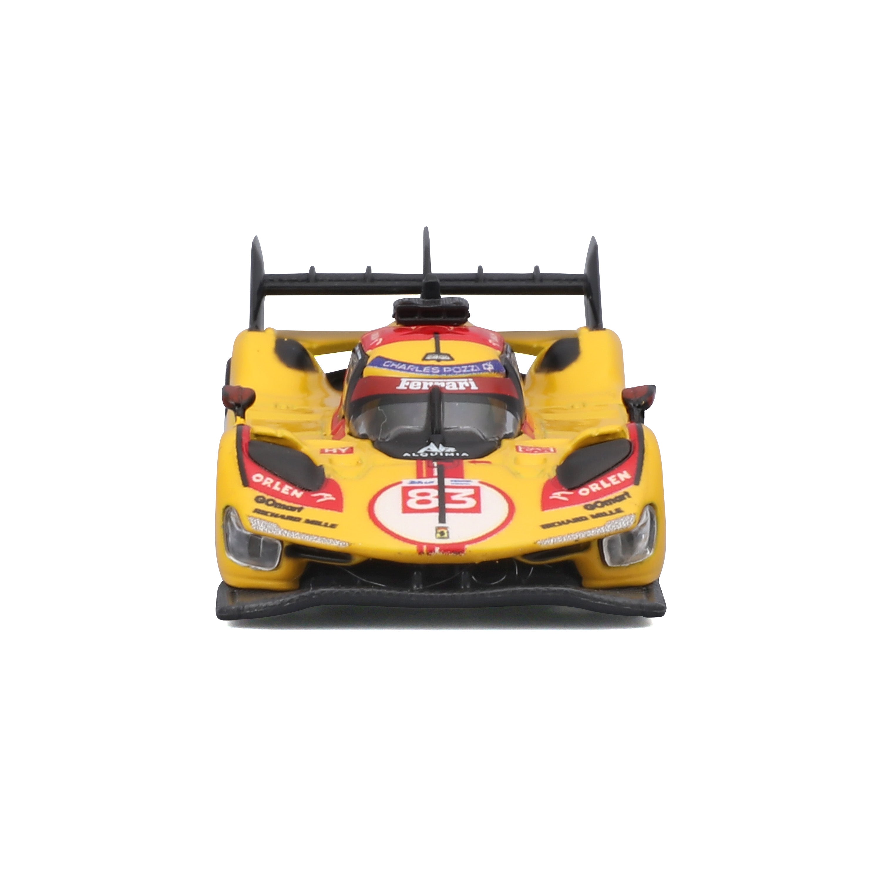 bburago-ferrari-499p-83-1-64-2024-voiture-miniature-diecast-avec-vitrine image 4