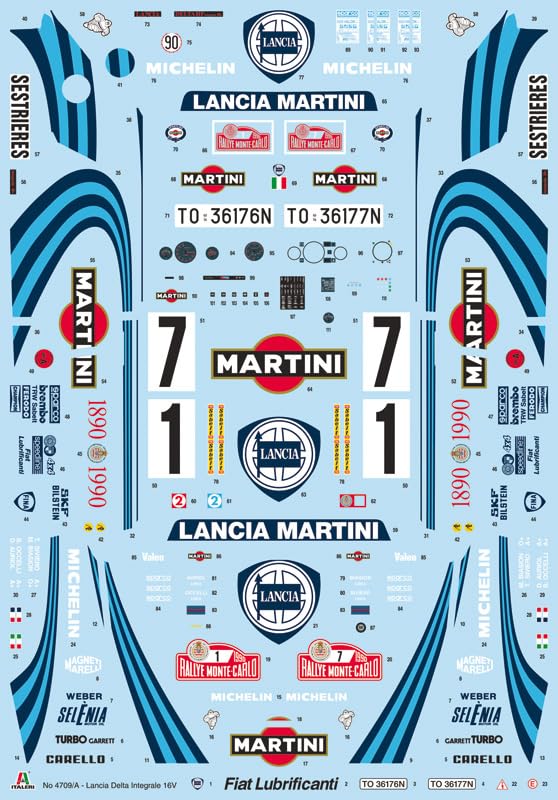 italeri-4709-lancia-delta-hf-integrale-16v-1-12-rally-montecarlo-1990 image 5