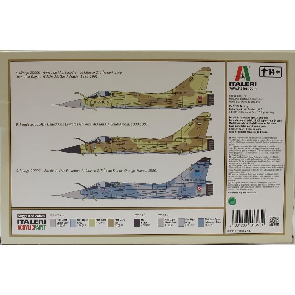 italeri-mirage-2000c-1-72-maquette-avion-chasseur-monter image 3