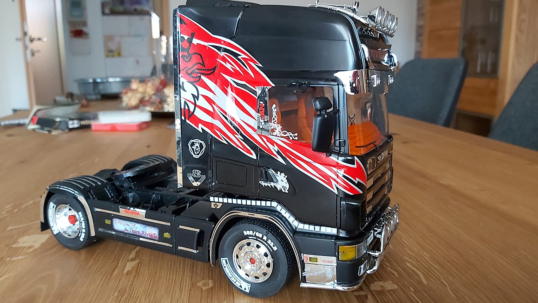 Mon Scania de chauffeur