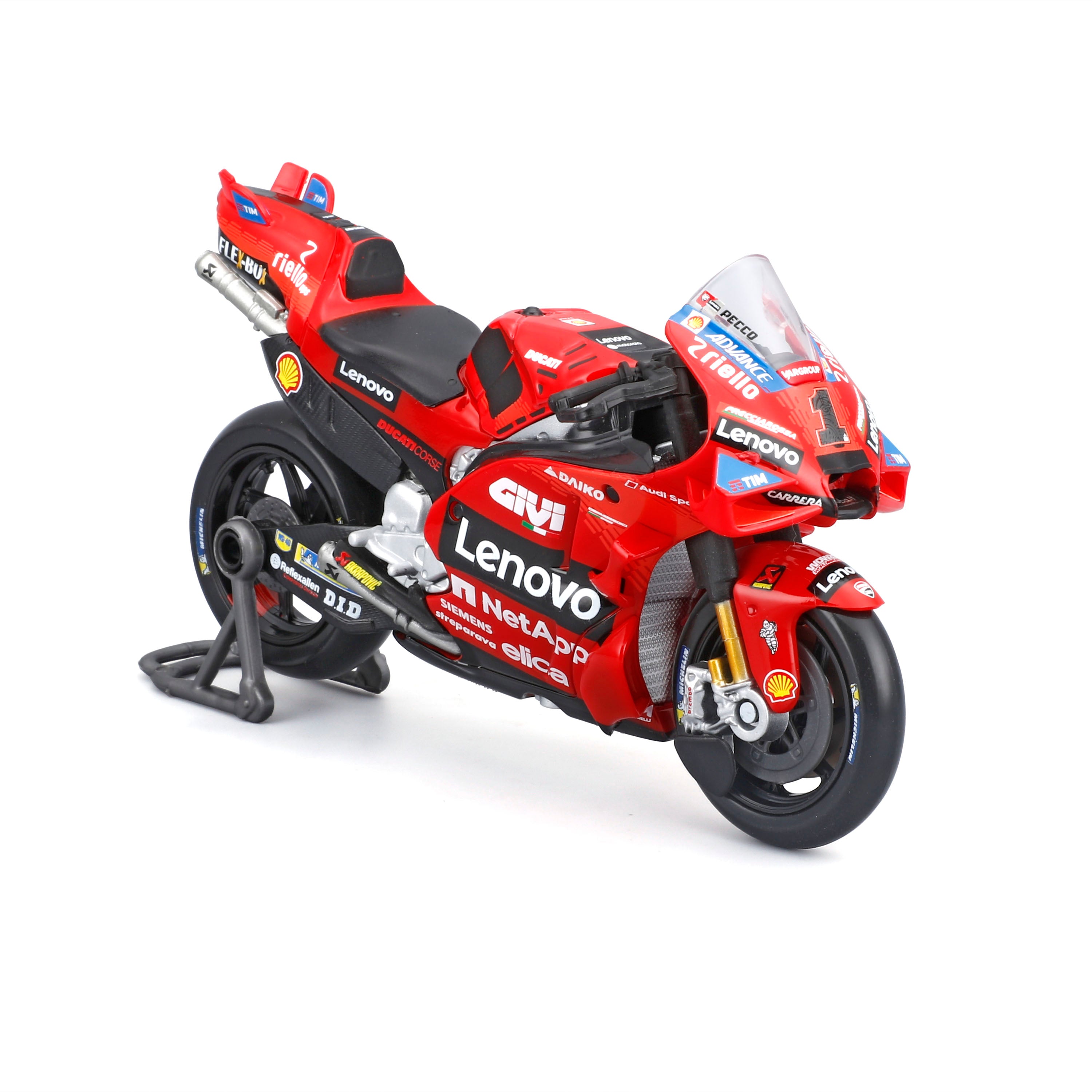 maisto-ducati-lenovo-team-2024-1-bagnaia-motogp-1-18-diecast image 5