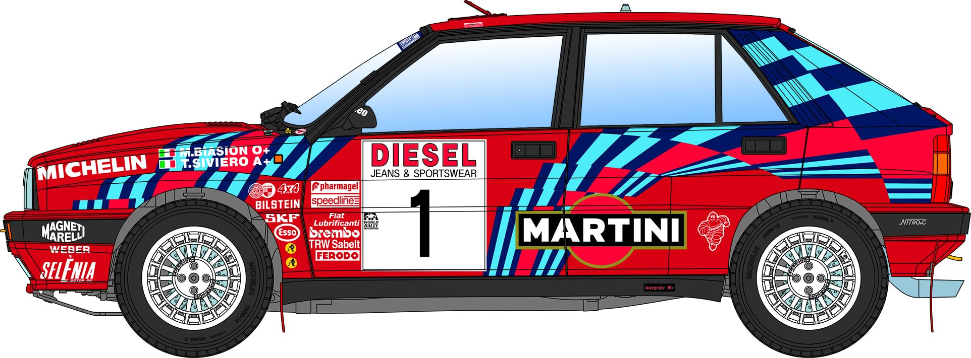 italeri-4712-lancia-delta-hf-integrale-16v-sanremo-1989-1-12-kit-monter image 3