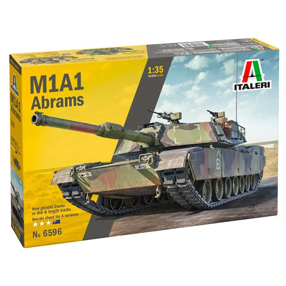 italeri-m1a1-abrams-1-35-maquette-char-moderne-monter image 1