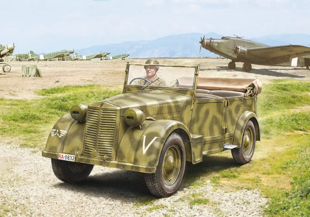 italeri-fiat-508-cm-colonial-with-crew-maquette-militaire-1-35-it6550 image 6