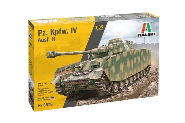 italeri-6578s-pz-kpfw-iv-kwk-40-l-48-maquette-char-militaire-1-35-monter image 1