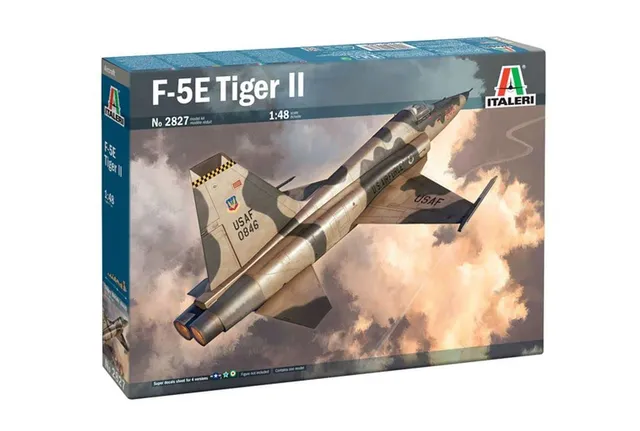 italeri-2827s-northrop-f-5e-tiger-ii-kit-maquette-avion-1-48 image 1
